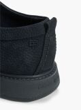 Μπλε Δερμάτινα Δετά Loafers Με Moc Μύτη  Άνδρες