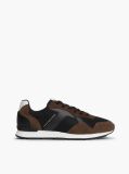 Καφέ Sneakers Με Μίξη Υφών Και Λογότυπο  Άνδρες