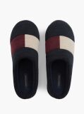 Multi Colour-Blocked Flag Slippers  Men
