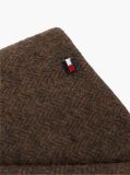 Brown Enamel Flag Herringbone Slippers  Men