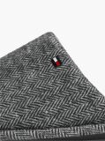 Grey Enamel Flag Herringbone Slippers  Men