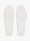 Άσπρο Essential Δερμάτινα Sneakers Με Μεταλλικές Λεπτομέρειες  Γυναίκες