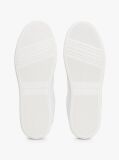 Άσπρο Essential Δερμάτινα Sneakers Με Μεταλλικές Λεπτομέρειες  Γυναίκες