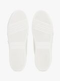 Multi Leather Platform Court Trainers  Women