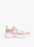 Multi Δερμάτινα Chunky Sneakers Με Μίξη Υφών  Γυναίκες