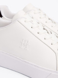 Άσπρο Δερμάτινα Sneakers Με Πάτο Flatform  Γυναίκες