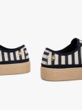 Multi Ριγέ Sneakers Με Ενδιάμεση Σόλα Από Σχοινί  Γυναίκες