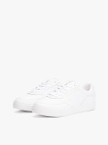 Άσπρο Δερμάτινα Sneakers Με Χαμηλό Κόψιμο  Γυναίκες