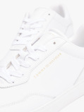Άσπρο Δερμάτινα Sneakers Με Χαμηλό Κόψιμο  Γυναίκες
