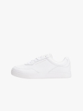 Άσπρο Δερμάτινα Sneakers Με Χαμηλό Κόψιμο  Γυναίκες