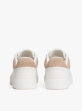 Μπεζ Δερμάτινα Sneakers  Γυναίκες