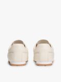 Μπεζ TH Monogram Δερμάτινα Sneakers Με Χαμηλό Κόψιμο  Γυναίκες