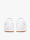 Άσπρο TH Monogram Δερμάτινα Sneakers Με Χαμηλό Κόψιμο  Γυναίκες