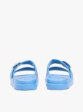 Blue Double Strap Enamel Flag Lightweight Sandals  Women