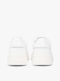 Άσπρο TH Monogram Δερμάτινα Sneakers Με Ανάγλυφο Λογότυπο  Γυναίκες