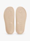 Beige Iridescent Moulded Flip-Flops  Women