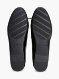 Black Patent Leather Padlock Charm Ballerinas  Women