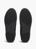 Black Leather Vintage Low Profile Sneakers  Women
