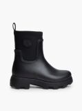 Black TH Monogram Cleat Rain Boots  Women