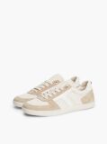 Μπεζ Σουέτ Sneakers Με Μίξη Υφών  Γυναίκες