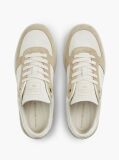 Μπεζ Σουέτ Sneakers Με Μίξη Υφών  Γυναίκες