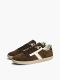 Καφέ Σουέτ Sneakers Με Μίξη Υφών  Γυναίκες