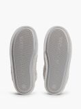Grey TH Monogram Faux Fur Slippers  Women