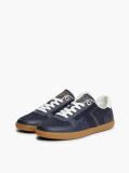 Blue Embossed TH Monogram Leather Sneakers  Women