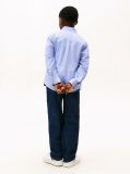 Blue Stretch Cotton Poplin Shirt  Boys