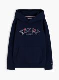 Μπλε Hoody Με Κεντητό Λογότυπο Interlock  Αγόρια
