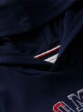 Μπλε Hoody Με Κεντητό Λογότυπο Interlock  Αγόρια