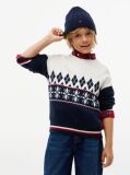 Multi Varsity Logo Fair Isle Jumper  Boys