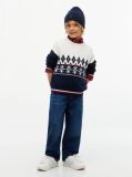 Multi Varsity Logo Fair Isle Jumper  Boys