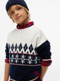 Multi Varsity Logo Fair Isle Jumper  Boys