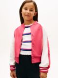 Multi Bomber Τζάκετ Με Colour-Blocked Σχέδιο Και Πίσω Λογότυπο  Κορίτσια