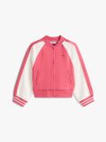 Multi Bomber Τζάκετ Με Colour-Blocked Σχέδιο Και Πίσω Λογότυπο  Κορίτσια