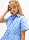 Multi Ριγέ Φόρεμα Πουκαμίσα Stripe Poplin Shirt Dress  Κορίτσια