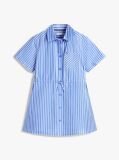 Multi Ριγέ Φόρεμα Πουκαμίσα Stripe Poplin Shirt Dress  Κορίτσια