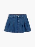Μπλε Πλισέ Denim Φούστα  Κορίτσια