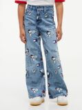 Denim Peanuts®  Ψηλόμεσο Φαρδύ Τζιν  Κορίτσια