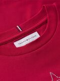 Red Diamanté Star Flag Extra Slim Long Sleeve T-Shirt  Girls