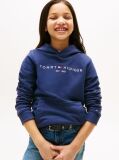 Μπλε Essential Hoody Από Οργανικό Βαμβάκι Με Λογότυπο  Παιδί Unisex