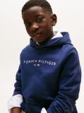 Μπλε Essential Hoody Από Οργανικό Βαμβάκι Με Λογότυπο  Παιδί Unisex