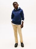 Μπλε Essential Hoody Από Οργανικό Βαμβάκι Με Λογότυπο  Παιδί Unisex