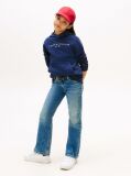 Μπλε Essential Hoody Από Οργανικό Βαμβάκι Με Λογότυπο  Παιδί Unisex