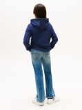 Μπλε Essential Hoody Από Οργανικό Βαμβάκι Με Λογότυπο  Παιδί Unisex
