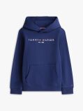 Μπλε Essential Hoody Από Οργανικό Βαμβάκι Με Λογότυπο  Παιδί Unisex