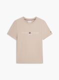 Μπεζ T-Shirt Απο Οργανικό Βαμβάκι  Άνδρες