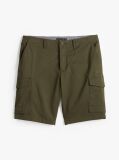Green 1985 Essential Harlem Relaxed Cargo Bermuda Shorts  Men