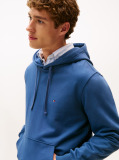 Μπλε Hoody Από Βαμβακερό Terry Με Κεντητό Σημαιάκι  Άνδρες